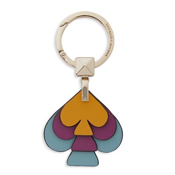 kate spade Accessories - KATE SPADE NY STACKED SPADE KEY FOB